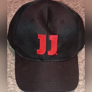 Men's Jimmy John's‎ Work Hat Size Adjustable Snapback Color Black Red Restaurant